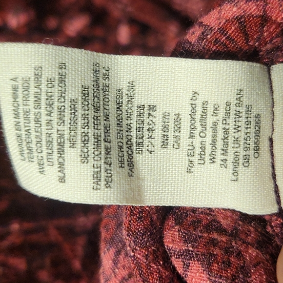 Free People, size 2, red dress - Picture 7 of 7